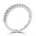 0.80 ct Ladies Round Cut Diamond Wedding Band Ring 